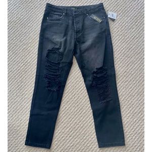 *NWT* AFRM Nordstrom Black Wash Cyrus Jeans